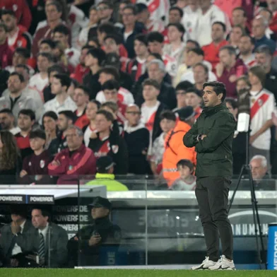 Abel Ferreira em River Plate 1 x 2 Palmeiras pela Libertadores em 2025.<!-- NICAID(16126912) -->