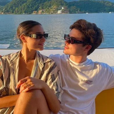 Sasha Meneghel e João Figueiredo se casaram em 14 de maio de 2021.<!-- NICAID(15127902) -->