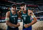 André e George mostram confiança em voltar de Paris com medalha no vôlei de praia