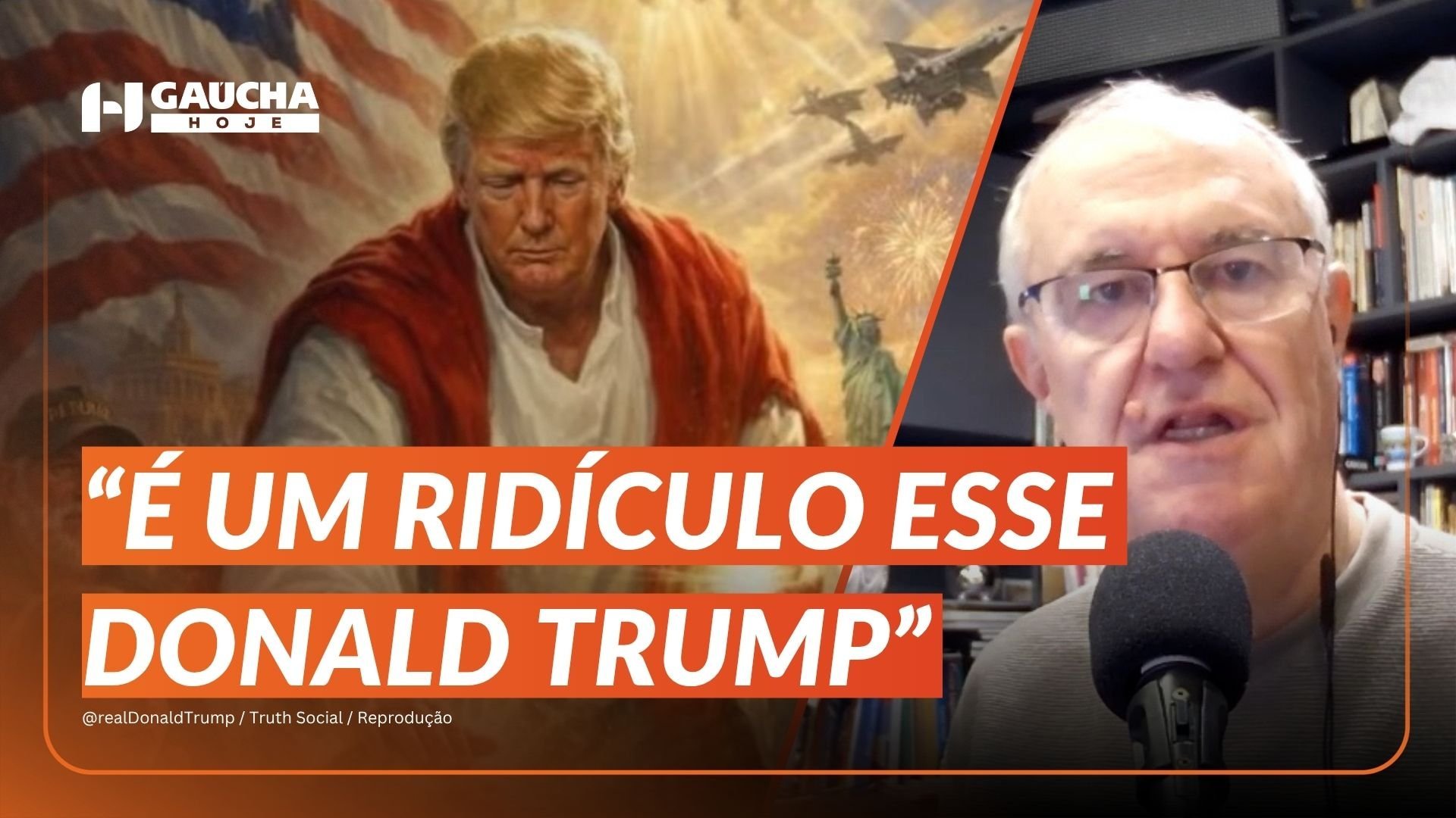 Trump diz que Papa Le&atilde;o XIV &eacute; "fraco" e publica imagem gerada com IA que causa pol&ecirc;mica