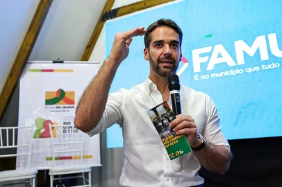 1.9.2025 - Abertura do Seminário do Plano Rio Grande, no Espaço da Famurs - Expointer1.9.2025 - Abertura do Seminário do Plano Rio Grande, no Espaço da Famurs - Expointer. Foto: João Pedro Rodrigues/Secom