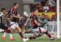 Com pancadaria e expulsões no fim, Flamengo vence o Botafogo; veja o gol