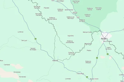 Território brasileiro disputado pelo Uruguai<!-- NICAID(16070864) -->