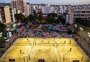Área do antigo Hospital Álvaro Alvim, em Porto Alegre, ganha complexo de beach tennis