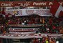 Valencia recebe apoio da torcida do Inter no jogo contra o Cuiabá; veja foto