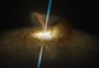 Astrônomos obtêm imagem inédita de núcleo galáctico ativo