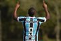 Brasileiro de Aspirantes - Grêmio x CearáFoto: Rodrigo Fatturi/Grêmio.Na foto: Elias Manoel, atacante do Grêmio, comemorando gol.<!-- NICAID(14891547) -->