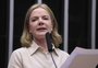 Gleisi Hoffmann, da articulação política, cobra de governadores gratidão a Lula após União quitar dívidas