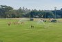 FOTO: helicóptero pousa ao lado do treino do Inter