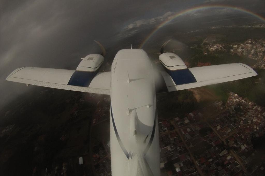 Tecnologia que "faz chover" no RS