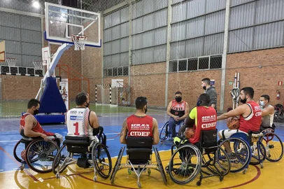 Treino preparatório do Cidef/UCS para o quadrangular em Bom Retiro do Sul<!-- NICAID(14897320) -->