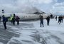 Avião da Delta sofre acidente e fica de cabeça para baixo no aeroporto de Toronto
