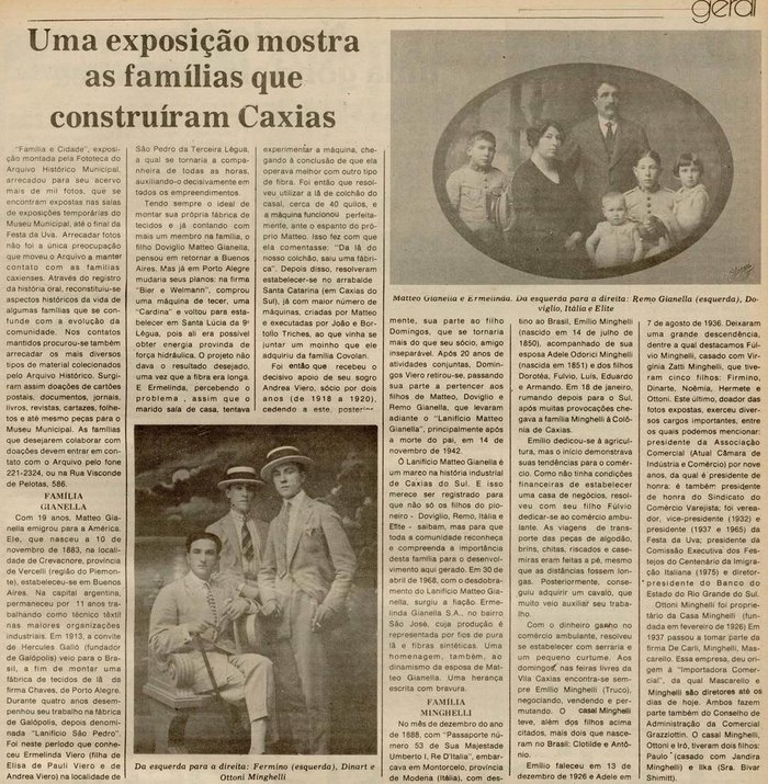 Jornal Pioneiro / reprodução Jornal Pioneiro / reprodução
