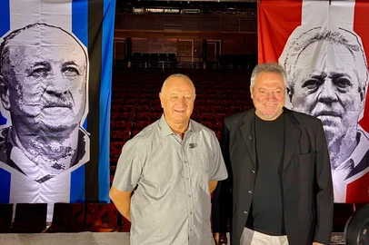 Tomás Hammes / Agência RBS Abel e Felipão<!-- NICAID(16206867) -->