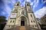PORTO ALEGRE, RS, BRASIL - Matéria conta a história de algumas igrejas da capital. Na foto,   Igreja São Pedro, Avenida Cristóvão Colombo 1629 .  Foto: Jefferson Botega / Agencia RBSIndexador: Jeff Botega<!-- NICAID(15047729) -->