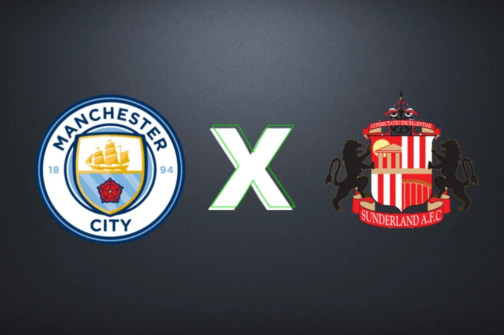 Imagem ilustrativa sobre Manchester City bate Sunderland por 4 a 3; Haaland perde gol e N'Diaye surpreende