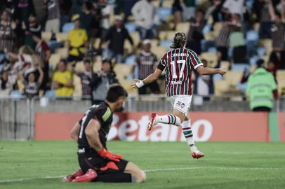 RIO DE JANEIRO, RJ, BRASIL, 06-08-2025: Partida entre Fluminense vs Internacional pela Copa do Brasil 2025, no Maracanã. Foto: Lucas Merçon/Fluminense FC/DivulgaçãoIndexador: Lucas MerÃ§on<!-- NICAID(16096180) -->