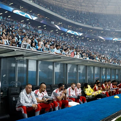 PORTO ALEGRE, RS, BRASIL, 11-10-2026: Grêmio vs Internacional, clássico GreNal nº455, pelo Campeonato Brasileiro Série A 2026. O jogo ocorre na Arena, em Porto Alegre. Foto: Duda Fortes/Grupo RBSIndexador: Andre Avila<!-- NICAID(16385196) -->