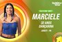 Marciele, de Juruti, está na casa de vidro do "BBB 26"