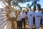 Procissão de Corpus Christi reúne centenas de fiéis em o Santuário de Nossa Senhora Aparecida em Passo Fundo<!-- NICAID(15451844) -->