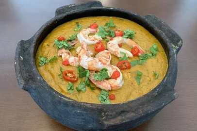 Receitas da Lela, Destemperados, receita, receitas brasileiras,ARROZ DE PEQUI, FEIJÃO TROPEIRO COM TORRESMO, Baião de dois com carne seca e queijo coalho, Paçoca, Vatapá de camarão<!-- NICAID(13962260) -->