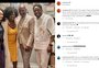 Taís Araujo e Lázaro Ramos recebem Viola Davis em casa: "Noite linda"
