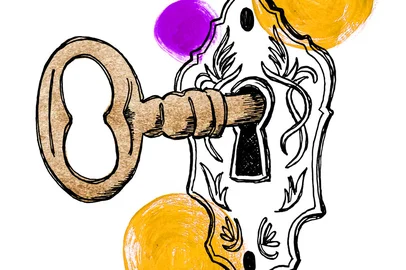 Ilustração de Deise Lume para a crônica "Do outro lado da porta", de Pedro Guerra, a ser publicada na edição dos dias 12 e 13 de julho, no caderno Almanaque.<!-- NICAID(16078332) -->