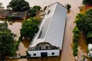 Fábrica de Gaiteiros, projeto de Renato Borghetti na Barra do Ribeiro, fica submersa com as enchentes que atingem o Rio Grande do Sul.<!-- NICAID(15768371) -->