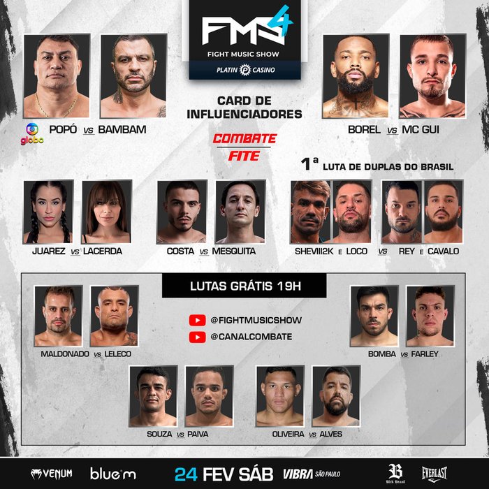 Twitter/Fight Music Show / Reprodução
