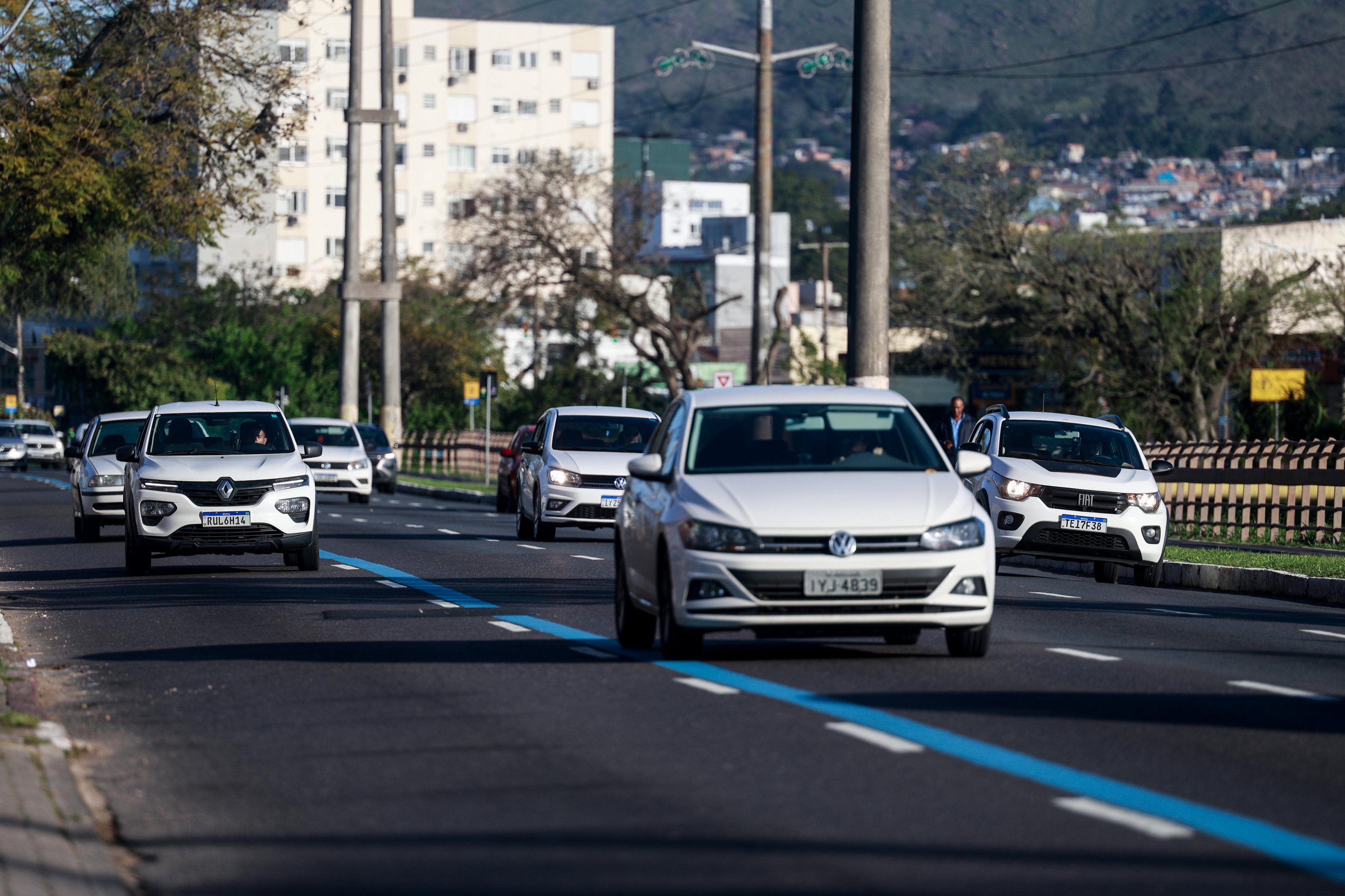 Faixa azul voltar&aacute; a ser exclusiva para o transporte coletivo em trecho da avenida Ipiranga