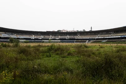 PORTO ALEGRE, RS, BRASIL - 2024.09.11 - 70 anos do Estádio Olímpico. (Foto: Renan Mattos/ Agência RBS)Local: Porto Alegre<!-- NICAID(15864842) -->
