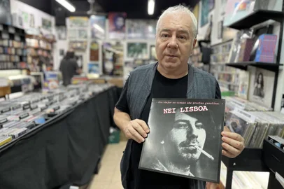 Toca do Disco Records chega ao mercado com edição comemorativa de 40 anos de Pra Viajar no Cosmos não Precisa Gasolina, de Nei Lisboa.<!-- NICAID(15692555) -->