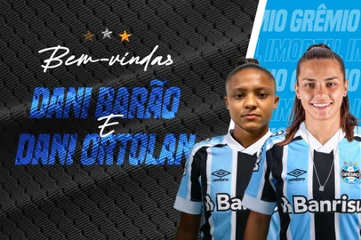 Dani Barão e Dani Ortolan, Grêmio