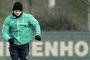 O atacante Rafael Borré participa de treino do Werder Bremen nesta quarta-feira (3/1).<!-- NICAID(15640463) -->