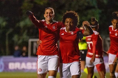 Lara Vantzen / Inter/Divulgação Lance de Inter x Botafogo pelo Brasileirão Feminino<!-- NICAID(16283121) -->