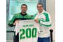 Filipe Dias recebe homenagem pelos 200 jogos no Juventude e é demitido no dia seguinte.<!-- NICAID(15529075) -->