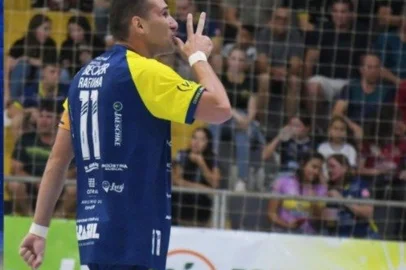 Rafinha, ala do Cerro Largo Futsal em 2025.