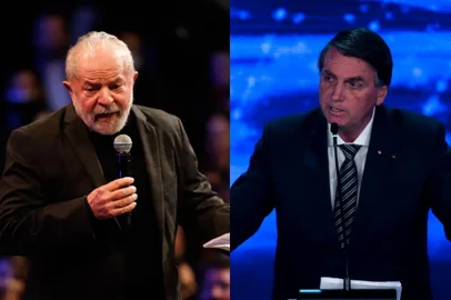 Lula, BolsonaroFotos originais Nica Id: 15112935Nica Id: 15197695<!-- NICAID(15224495) -->