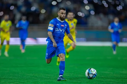 Michael, atacante do Al Hilal<!-- NICAID(15773900) -->