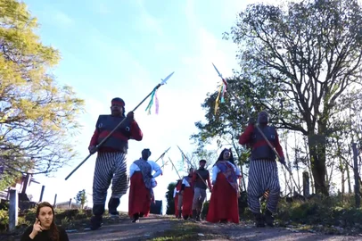 TV Câmara de Caxias do Sul / Reprodução TV Câmara de Caxias do Sul lança documentário sobre Lanceiros Negros <!-- NICAID(16359736) -->