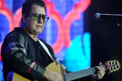CAXIAS DO SUL, RS, BRASIL, 02/03/2024. Show da dupla Bruno e Marrone, na Festa da Uva 2024. (Bruno Todeschini/Agência RBS)Indexador: BTK<!-- NICAID(15695295) -->