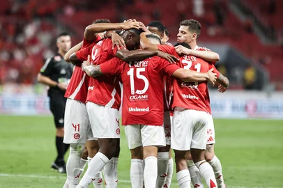 PORTO ALEGRE, RS, BRASIL, 21-01-2026: Internacional X Internacional de Santa Maria válido pelo Campeonato Gaúcho. Foto: Renan Mattos / Agência RBS<!-- NICAID(16208931) -->