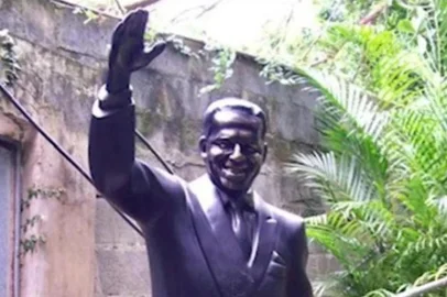 Estátua de João Goulart (Jango), que será instalada em Porto Alegre.<!-- NICAID(15678030) -->