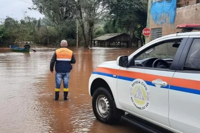 Defesa Civil emite alerta de inundação para o Rio Uruguai<!-- NICAID(15563157) -->