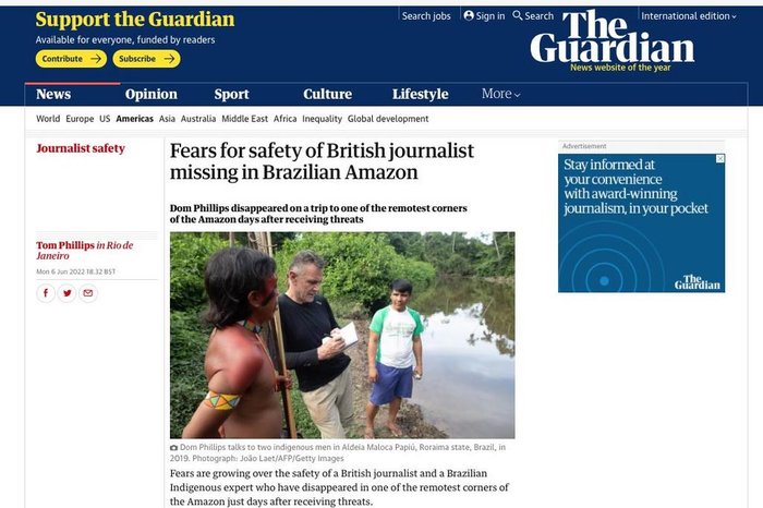 Reprodução / The Guardian