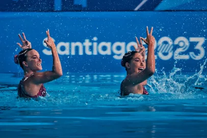 Gabriela Regy, Laura Miccuci, nado artístico, Jogos Pan-Americanos