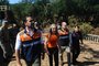 Em Santa Tereza, governador Eduardo Leite visita asfaltamento destruído que aguardava por inauguração. Pavimento da Rota do Pão e do Vinho na localidade de Campinhos foi arrancado pela força da água<!-- NICAID(15603342) -->
