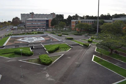Case ULBRA para matéria  universidades x coronavírus. Prédio 1 - Campus Canoas - Foto Aldrin Bottega<!-- NICAID(14463270) -->