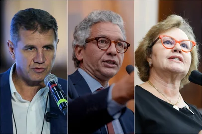 Ernani Polo, Frederico Antunes e Silvana Covatti