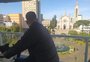 Plataforma com pedalada nas alturas volta a ser atração do Dia do Desafio em Caxias do Sul
